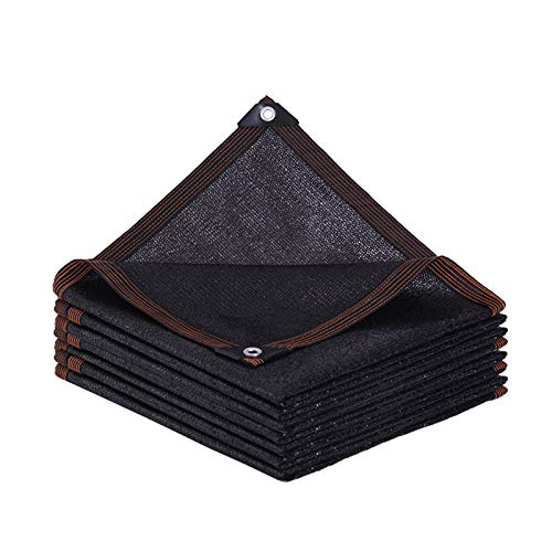 Schattiernetz WXYZ Sonnensegel, Schwarzes Rechteckiges Sonnenschutznetz, 95% Schattierungsrate, Verwendet Für…