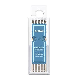 LETON 1/8" M35 Cobalt High Speed Steel HSS Twist