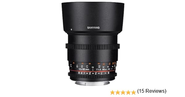 Samyang - Lente de Enfoque Manual para vídeo para cámaras réflex ...