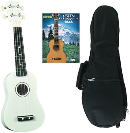 Amazon Com John Denver Ukulele Pack Includes White Soprano