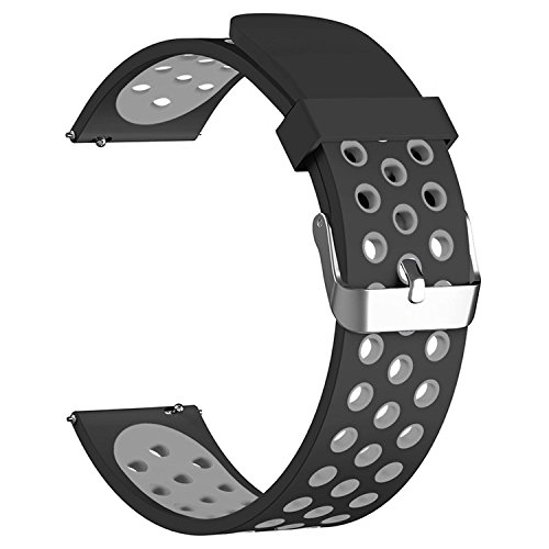 Vivoactive 3 Band,ViCRiOR Quick Release Soft Silicone Watch Band Replacement Strap for Garmin Vivoactive 3