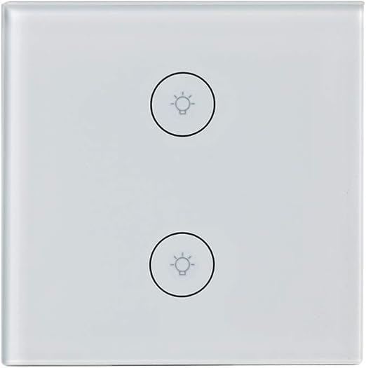 Aoeiuv Ue Wifi Panel De Luz De Pared Inteligente Interruptor De