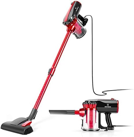 قیمت و خرید جاروبرقی MOOSOO ، 17KPa Stuction Corded Stick Vacuum 3 in 1  خلاhe دستی برای کف سخت با فیلترهای HEPA ، D600 برند MOOSOO M | مالتینا