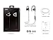 Noise Cancelling Wireless Bluetooth Earbud - 24h Playtime Sport Earphones Waterproof HD Stereo Sweatproof Headsets for Running Gym Workout headphones with Mic
