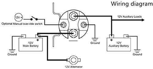 thumbnail image 2 of 500 Amp Battery Isolator Relay – No Voltage Drop – For Car Audio, Marine, RV, & Off-Road Dual Battery Setups 2 of 12