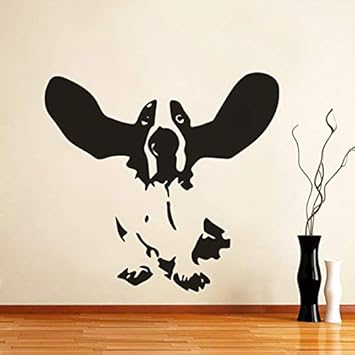 Etiqueta De La Pared Arte De La Pared Tatuajes De Pared Perro