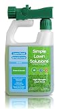 Maximum Green & Growth- High Nitrogen 28-0-0 NPK- Lawn Food Natural Liquid Fertilizer- Spring & Summer- Any Grass Type- Simple Lawn Solutions, 32 Ounce- Concentrated Quick & Slow Release Formula