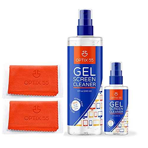 Screen Cleaner Spray TV Screen Cleaner (1) 8oz & (1) 2oz Gel