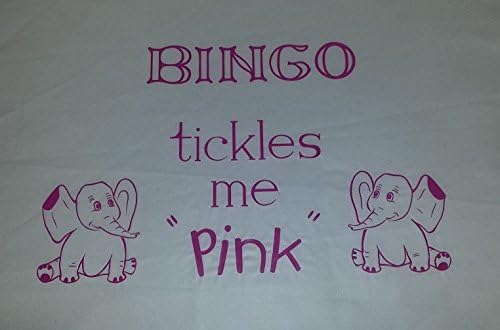 Bingo Dauber Mat (Bingo Tickles Me Pink)