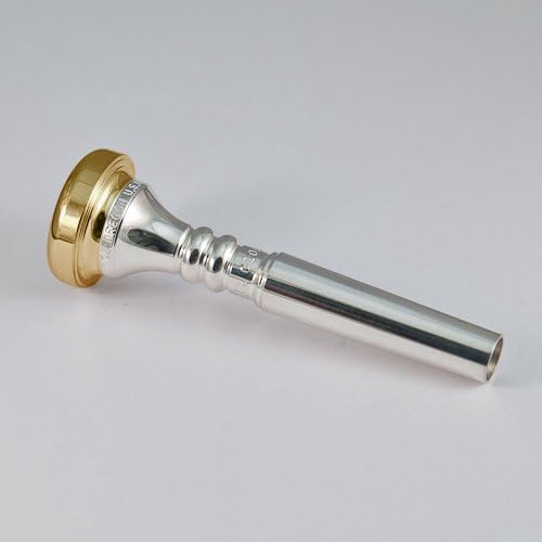 24K Gold Rim & Cup Marcinkiewicz Trumpet Mouthpiece, 9