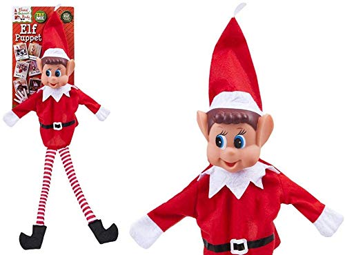 Elves Behaving Badly 27 Inch Naughty Elf Hand Puppet - Christmas Toys - Elf Toys (27 Inch Naughty Elf Hand Puppet)…