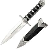 Ace Martial Arts Supply Dark Assassin Dagger with Sheath