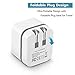 USB Type C Travel Charger, Alween Rapid Wall Charger with the Latest Charging Tech for all USB C Supported Devices (5V/3A, 15W)
