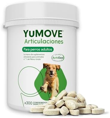 Condroprotector Perros 2-7 Años, 300 Comprimidos ActivEase Movilidad