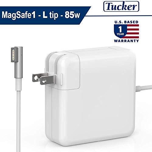 Tucker Charger Compatible with MacBook Pro 85W Power Adapter Magsafe 1 L-tip Style Connector Replacement MacBook Pro Charger for Apple MacBook Pro Retina 15 inch - 17 inch