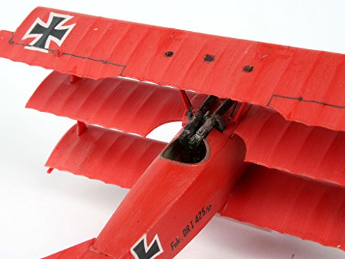 Revell Modellbausatz Flugzeug 1:72 - Fokker Dr.1 Triplane I MaÃstab 1:72 I Level 4 I originalgetreue Nachbildung mit vielen Details I Für Kinder ab 10 Jahren I RV04116 – Bild 7