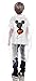 Disney Rain Poncho Hoodie Girls Boys Children Kids (Mickey Mouse, Youth)