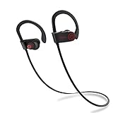 Bluetooth Headphones,SMBOX [Upgraded Version] Wireless Sports Earphones for Gym Running Workout HD Stereo in Ear Earbuds Lightweight & Fast Pairing Noise Cancelling Headsets