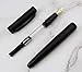 erofa HERO Matte Black Fountain Pen, Ripple Mark Iridium Fine Nib Point with Luxury Gift Box