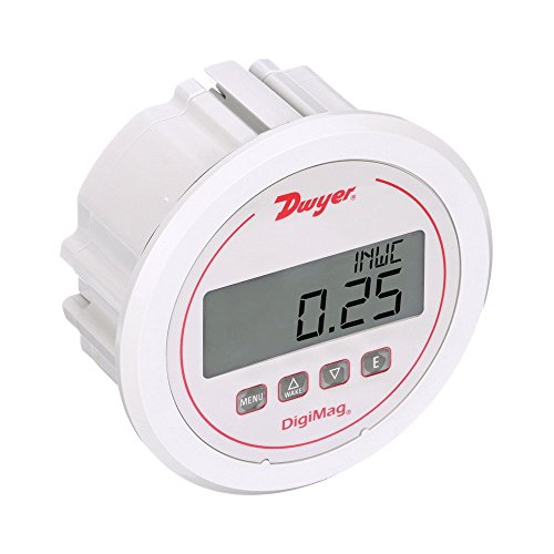 Dwyer DigiMag Series DM-1000 Differential Digital Pressure Gauge, Range 0-5"WC