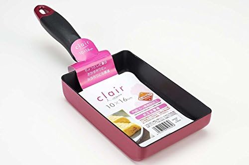 Japanese Tamagoyaki Flying Pan Baked Egg Omlet Skillet Red H-9585 Japan