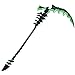 Mtxc Black Rock Shooter Cosplay Prop DEAD MASTER DEAD SCYTHE-TV Ver Green