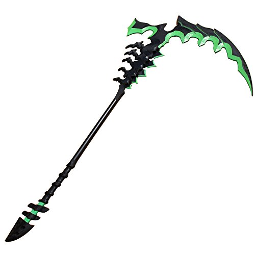 Mtxc Black Rock Shooter Cosplay Prop DEAD MASTER DEAD SCYTHE-TV Ver Green