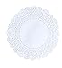 Doilykorea- 250pcs Premium 3.5 inch Round Lace paper doilies- Non-Dust, Clean Cut, Simple design: Party/Gift/for Cake Crafts/Home Decoration Weddings Table settings Placemat [3.5