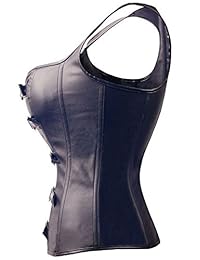 Kiwi Rata traje de cuero para mujeres, corset
