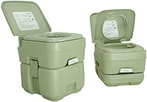 PARTYSAVING Multiple Gallon Travel Outdoor Camping Boat Portable Toilet Potty