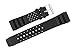 PerFit® 22mm Rubber Diver Watch Band + Spring Bars for CITIZEN Promaster, Aqualand, SEIKO SKX, Turtle, Tuna and others, Black