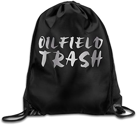 Outdoor Oilfield Trash Platinum Style Drawstring Backpack