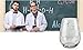 Barbuzzo Chemist Approved Stemless Wine Glass, 21 Ounces - Bring Out Your Inner Nerd, Geek or Chemist - Great Gift for Bio & Chem Grads, Nurses, Doctors and all those in the Medical & Research Fields