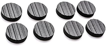 Lil Grippers Round Furniture Pads - Keep Furniture Where it Belongs! (1 Inch) 8 Pack