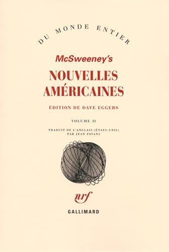 McSweeney's nouvelles américaines