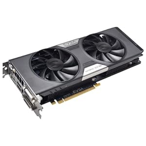 EVGA GeForce GTX780 SuperClocked w/EVGA ACX Cooler 3GB GDDR5 384bit, DVI-I, DVI-D, HDMI,DP, SLI Ready (03G-P4-2784-KR) Click Here