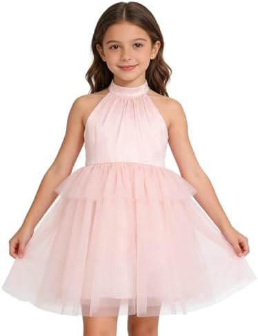 pink peter pan collar dress amazon Amazon.com: SMILING PINKER Little Girls Floral Dresses Organza Ruffle Peter Pan Collar Puff Sleeves Party Dress with Bowknot (Pink,6 Years): Clothing, Shoes & Jewelry