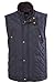 VEDONEIRE Mens Navy quilted vest (3033) blue padded gilet sleeveless jacket liner