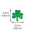 Green Party St. Patrick's Day Shamrock Sequins Sprinkles Irish Clover Party Decorations, 60g