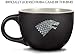 Game of Thrones Giant 24 oz Mug - House Stark Soup Mug - Collectible Winter is Coming Stark Oversized Coffee Cup - Novelty GoT Direwolf Big Coffee Cup