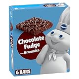 Pillsbury Chocolate Fudge Brownies Bars, 150g/5.3