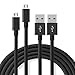 VANTIYAUS 2 Packs USB Charger Cable for Fire Tablets Kindle eReaders, Fire HD 8 HD 10, Kindle Paperwhite Voyage Oasis and Other Device(3.3ft)