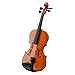 DINTIN1/8 Size Solid Wood Acoustic Violin Kids Violin Student Violin Starter Kit(Violin + Case + Bow + Rosin + Strings + Shoulder Rest + Tuner) - Natural