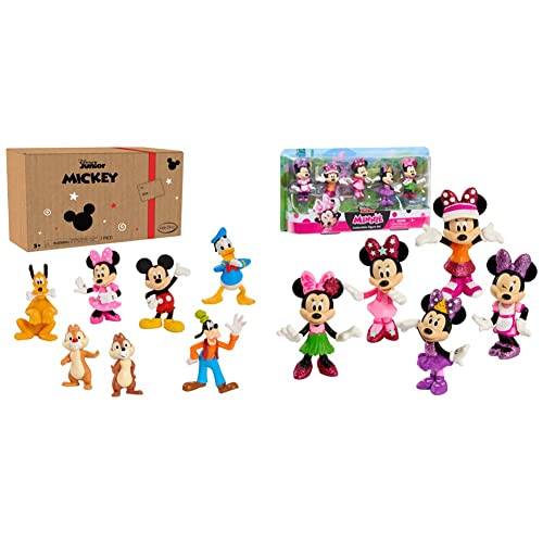 Disney Junior Set Coleccionable Minnie Mouse 5 Figuras Mimi | Envío Gratis