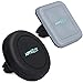 Car Phone Mount, APPS2CAR Air Vent Magnetic Car Phone Mount Two-Pack Bundle With 1 Circular, 1 Rectangular Mount (Clip to Vents), 4 Magnetic Plates (Attach to Phone) Using GripMax Magnets