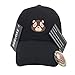 Bear Hat Dad Hat Strap Back Costume Head Men Women New (Black Cap)