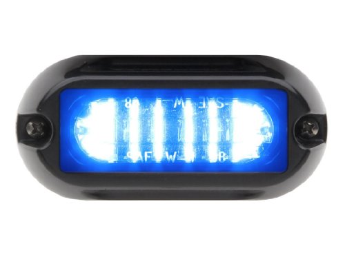 Whelen Engineering LINZ6 Super-LED Lighthead - Blue/Blue