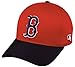 MLB Cooperstown YOUTH Boston RED SOX Red/Navy Hat Cap Adjustable Velcro TWILL Throwback