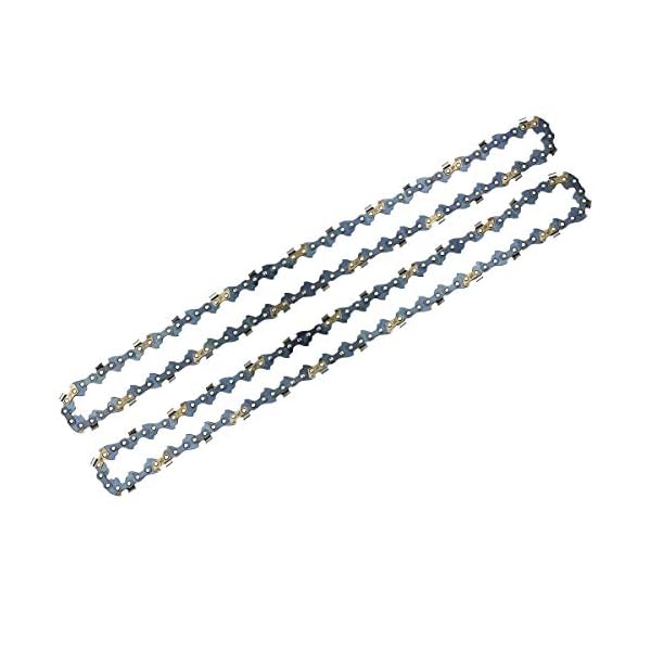MAXMAN Sägekette für Kettensägen, 3/8" LP.050 Zoll, 52 Treibglieder, für 35,6 cm/35 cm Stange (2 Ketten)