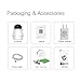 Indoor Camera, Nanny Cam, Wireless IP Camera, WiFi 1080P HD Home Security Camera with Two Way Audio and Video, Night Vision Pet/Dog/Cat/Elder/Baby Monitor, Pan/Tilt/Zoom Function